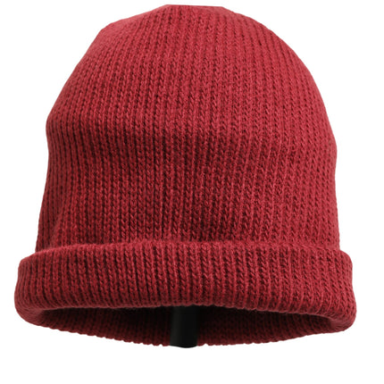 Vans Women Bordeaux Wool Knitted Winter Beanie Capello Hat
