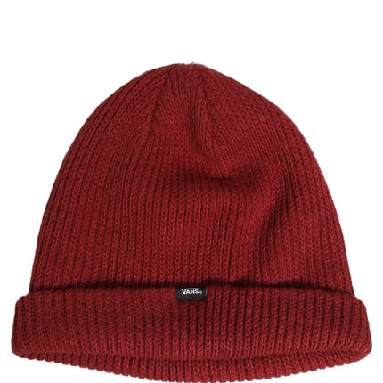 Vans Women Bordeaux Wool Knitted Winter Beanie Capello Hat