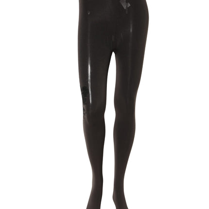 Dolce & Gabbana Black Nylon Tights Stocking Pantyhose Women Socks