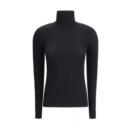 Wolford Black Wool Oves Aries Turtleneck