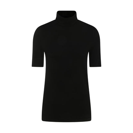 Wolford Black Cotton T-Shirt