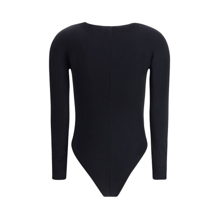 Wolford Black Polyamide Bodysuit
