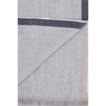 Brunello Cucinelli Gray Cashmere Scarf