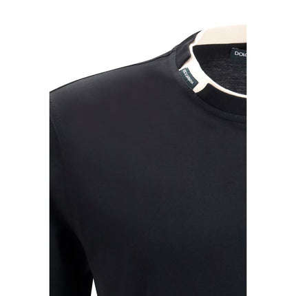 Dolce & Gabbana Black Cotton T-Shirt