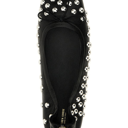 Golden Goose Black Lamb Leather Ballet Flats