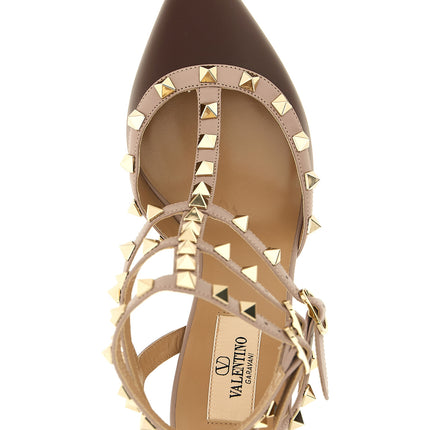 Valentino Garavani Multicolor Lamb Leather Mid Heel Pumps