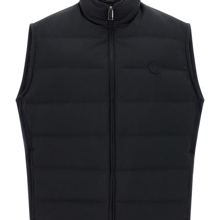 Brioni Blue Polyester Sleeveless Jacket