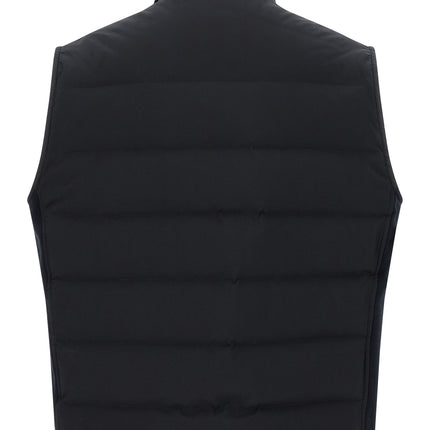 Brioni Blue Polyester Sleeveless Jacket
