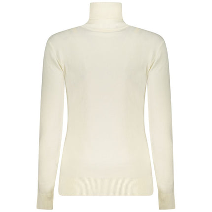Guess Jeans Bianco Viscosa Donna Maglia