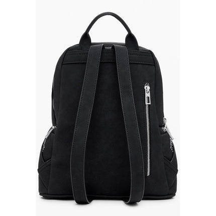 Desigual Black Polyurethane Women's Backpack