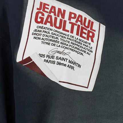 Jean Paul Gaultier Blue Cotton Sweatshirt
