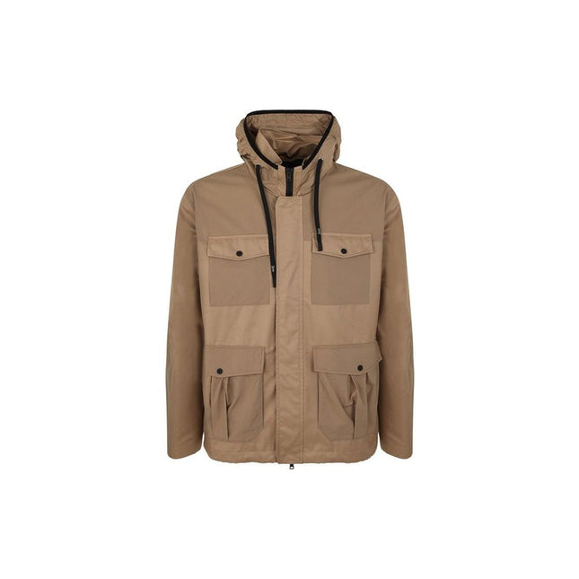 Herno Brown Cotton Parka