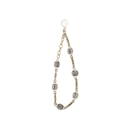 Versace Silver Brass Necklace