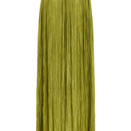 FEDERICA BONIFACI Bicolor Silk Long Dress