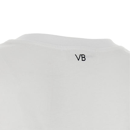 Victoria Beckham White Cotton T-Shirt
