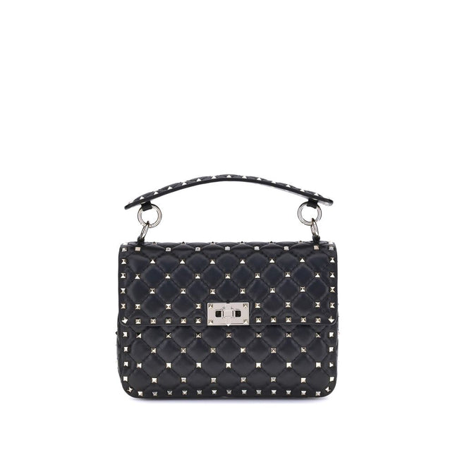 Valentino Garavani Black Lamb Ovis Aries Aries Handbag