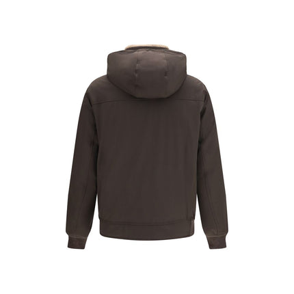 Brunello Cucinelli Brown Polyamide Bomber