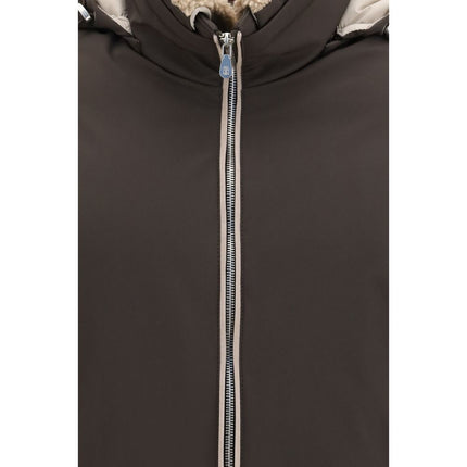 Brunello Cucinelli Brown Polyamide Bomber