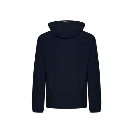 Herno Blue Elastane Shell Jacket
