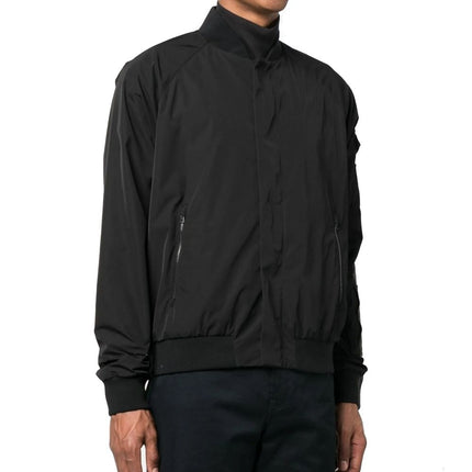 Herno Black Polyester Bomber