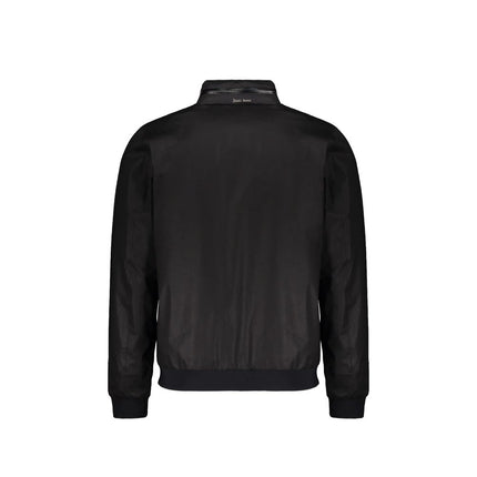 Herno Black Cotton Full-Length Jacket