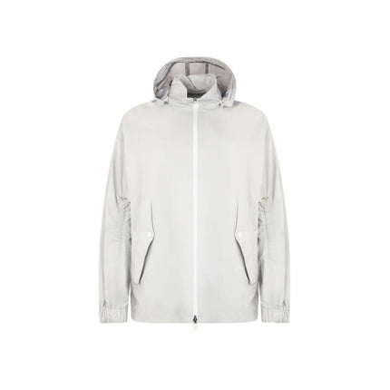 Herno Gray Polyamide Shell Jacket