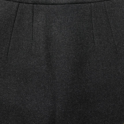 Dolce & Gabbana Black Floral Macramé High Waist A-line Skirt