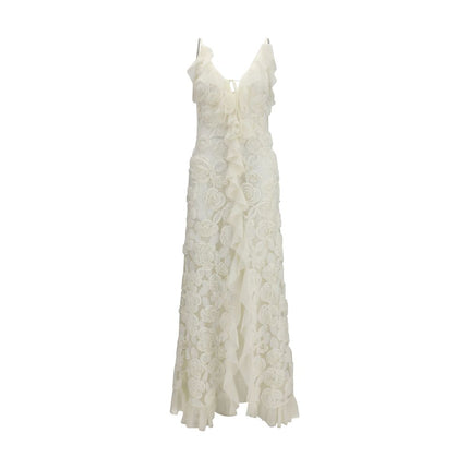 Nissa Beige Polyester Cocktail Dress