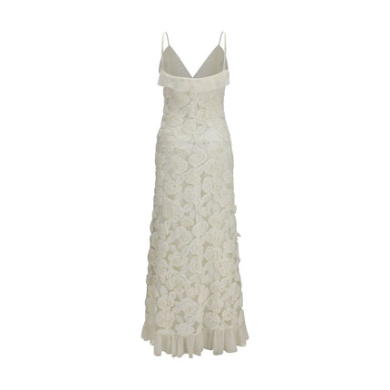 Nissa Beige Polyester Cocktail Dress