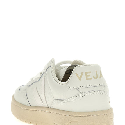 Veja White Leather Low Top Sneakers