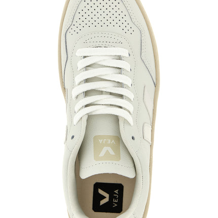 Veja White Leather Low Top Sneakers