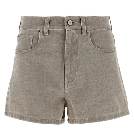 Fendi Beige Cotton Bermuda Shorts