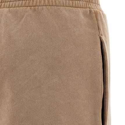 Fendi Brown Cotton Bermuda Shorts