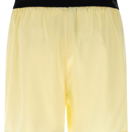 Tom Ford Bicolor Silk Bermuda Shorts