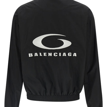 Balenciaga Black Cotton Bomber