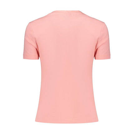 Guess Jeans Pink Cotton Women's T-Shirt
