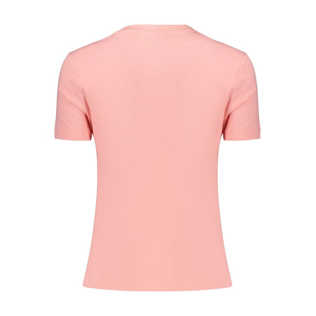Guess Jeans Pink Cotton Women's T-Shirt