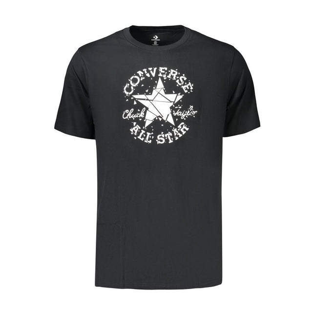 Converse Black Cotton Men's T-Shirt