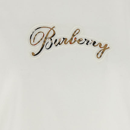 Burberry White Cotton T-Shirt