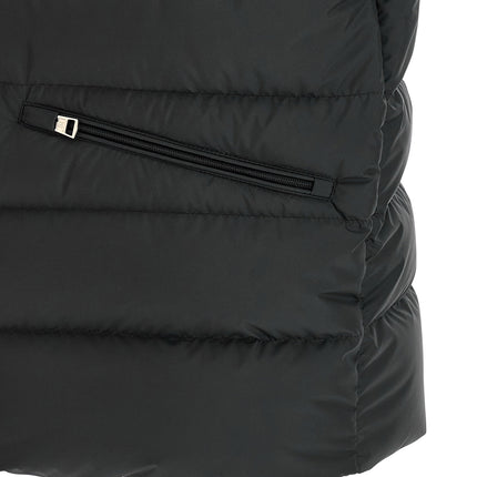 Moncler Black Polyester Sleeveless Jacket