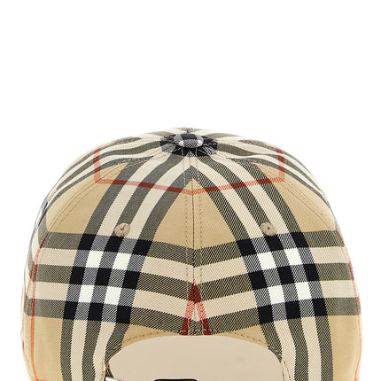 Burberry Beige Cotton Cap (Baseball Hat)