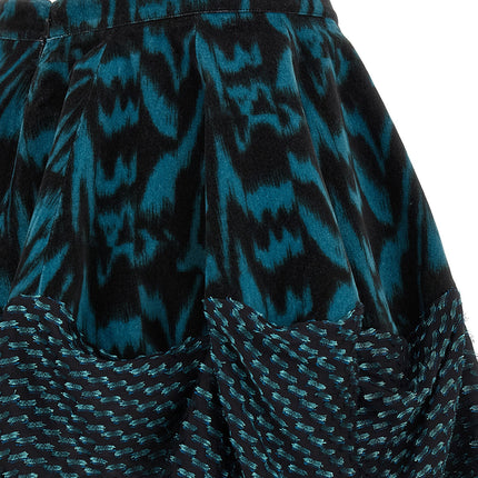 Kiko Kostadinov Multicolor Cotton Long Skirt