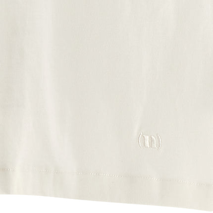 NUDE White Cotton T-Shirt