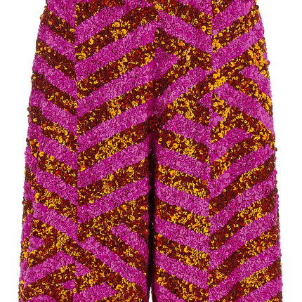 Dries Van Noten Multicolor Viscose Bermuda Shorts