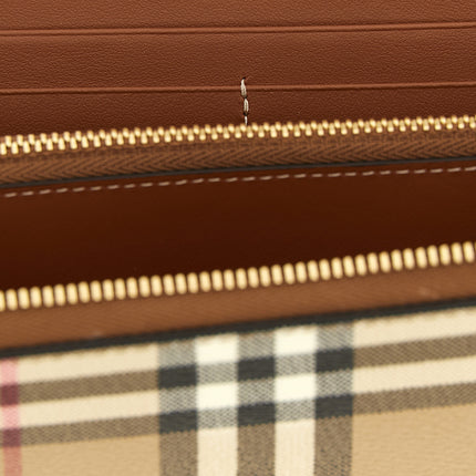 Burberry Beige Polyethylene Cardholder Burberry
