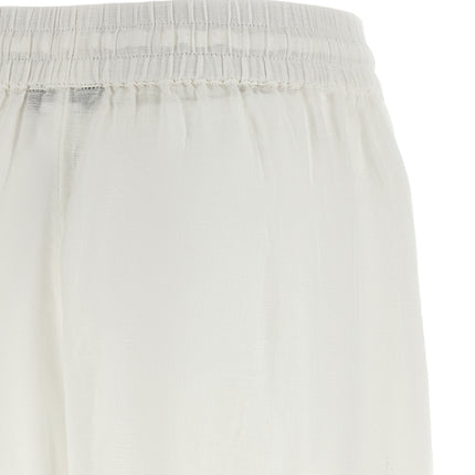 Polo Ralph Lauren White Organic Cotton Bermuda Shorts
