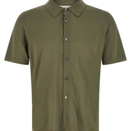 Roberto Collina Bicolor Cotton Blouse