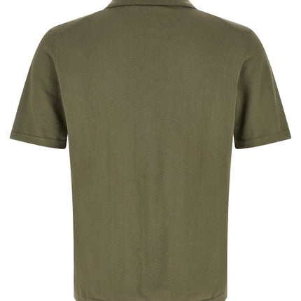 Roberto Collina Bicolor Cotton Blouse