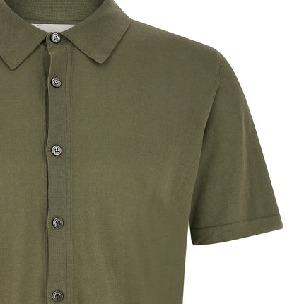 Roberto Collina Bicolor Cotton Blouse