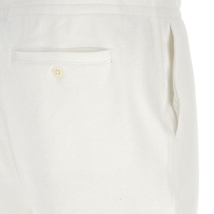 Polo Ralph Lauren White Cotton Bermuda Shorts